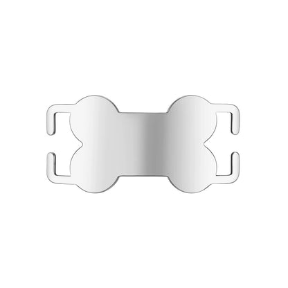 Stainless Steel Blank Dog Collar Tags / Lot of 10pcs / KT0006