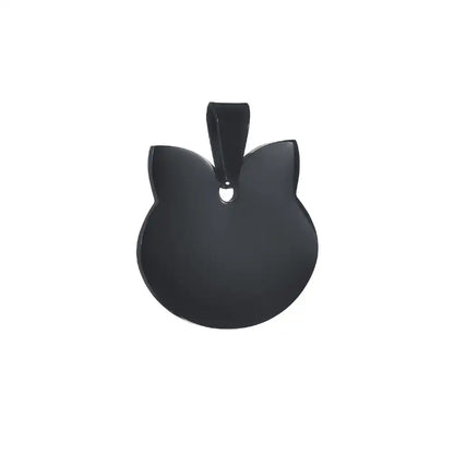Stainless Steel Engravable Cat Tags ( pk of 10 ) / KT0034
