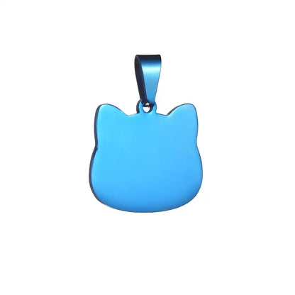 Stainless Steel Engravable Cat Tags ( pk of 10 ) / KT0033