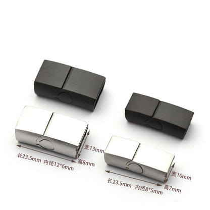 Stainless Steel Magnetic Cube Bracelet Clasps (pack of 10) / CC0006