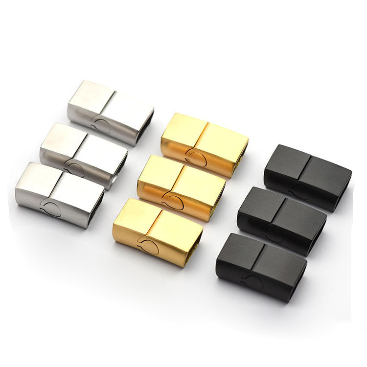 Stainless Steel Magnetic Cube Bracelet Clasps (pack of 10) / CC0006