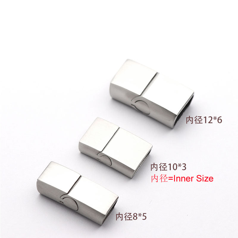 Stainless Steel Magnetic Cube Bracelet Clasps (pack of 10) / CC0006