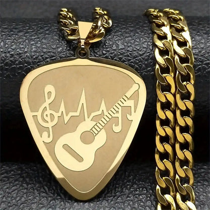 Stainless Steel Minimalist Cross Religious Pendant Necklace / 25005003