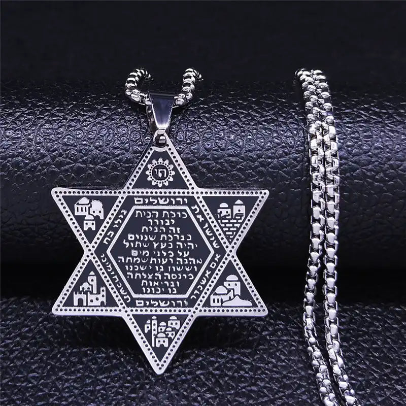 Stainless Steel Minimalist Cross Religious Pendant Necklace / 25005003