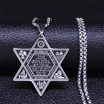 Stainless Steel Minimalist Cross Religious Pendant Necklace / 25005003