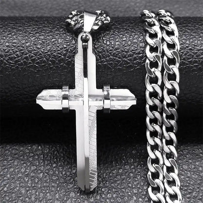 Stainless Steel Minimalist Pendant Necklace / 25005002