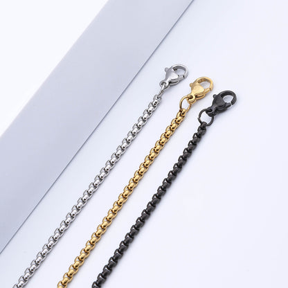 Stainless Steel Chain Necklace( pk of 10 )