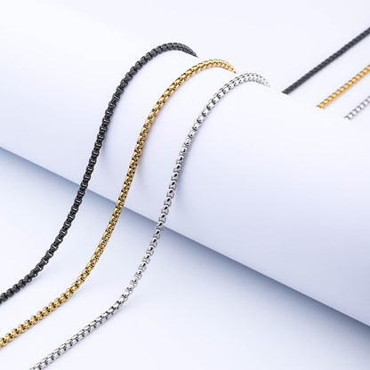 Stainless Steel Chain Necklace( pk of 10 )