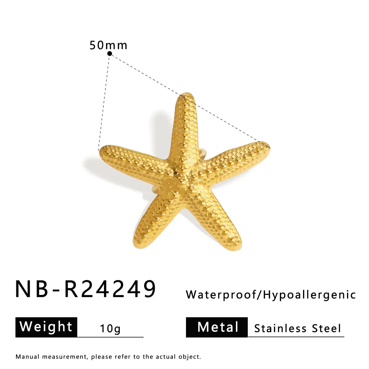 Stainless Steel Ocean-style with shell, flower, leaf and line hollow-out Rings  / 25204009