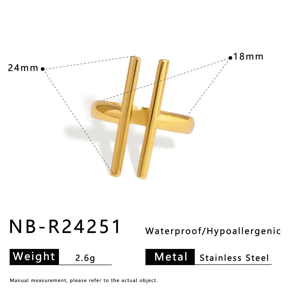 Stainless Steel Ocean-style with shell, flower, leaf and line hollow-out Rings  / 25204009