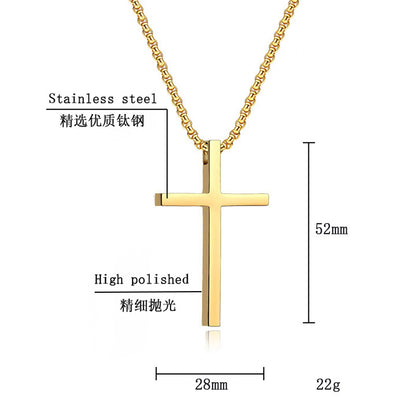 Stainless Steel Pendant Religious Necklaces / KJ0171