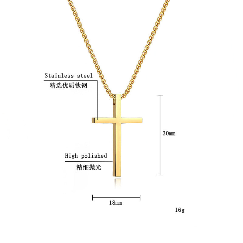 Stainless Steel Pendant Religious Necklaces / KJ0171