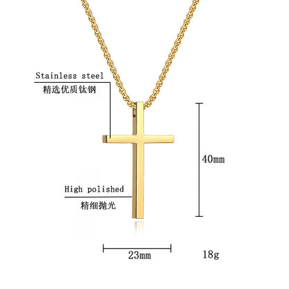 Stainless Steel Pendant Religious Necklaces / KJ0171