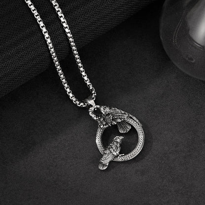 Stainless Steel Punk Style Pendant Necklaces