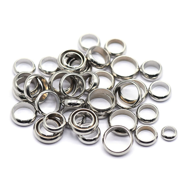 Stainless Steel Spacer Bead Bracelet Beads (pack of 200) / KJ0020