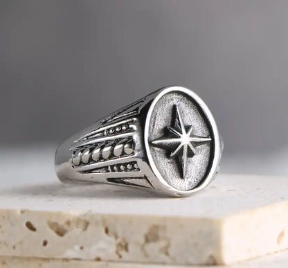 Stainless Steel Vintage Rings / 25203003