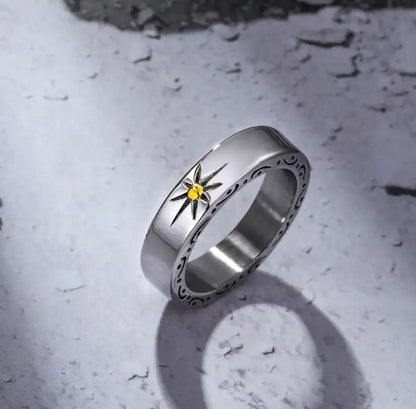 Stainless Steel Vintage Rings / 25203004