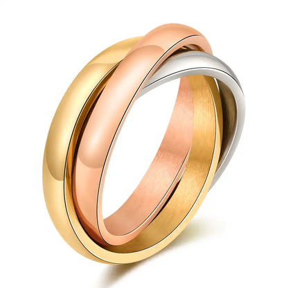 Stainless Steel Vintage Signet and Band Rings / 25205004
