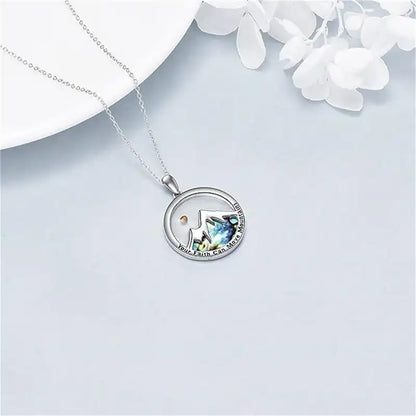 Stainless steel bracelet with simple shell inlay / 25303062